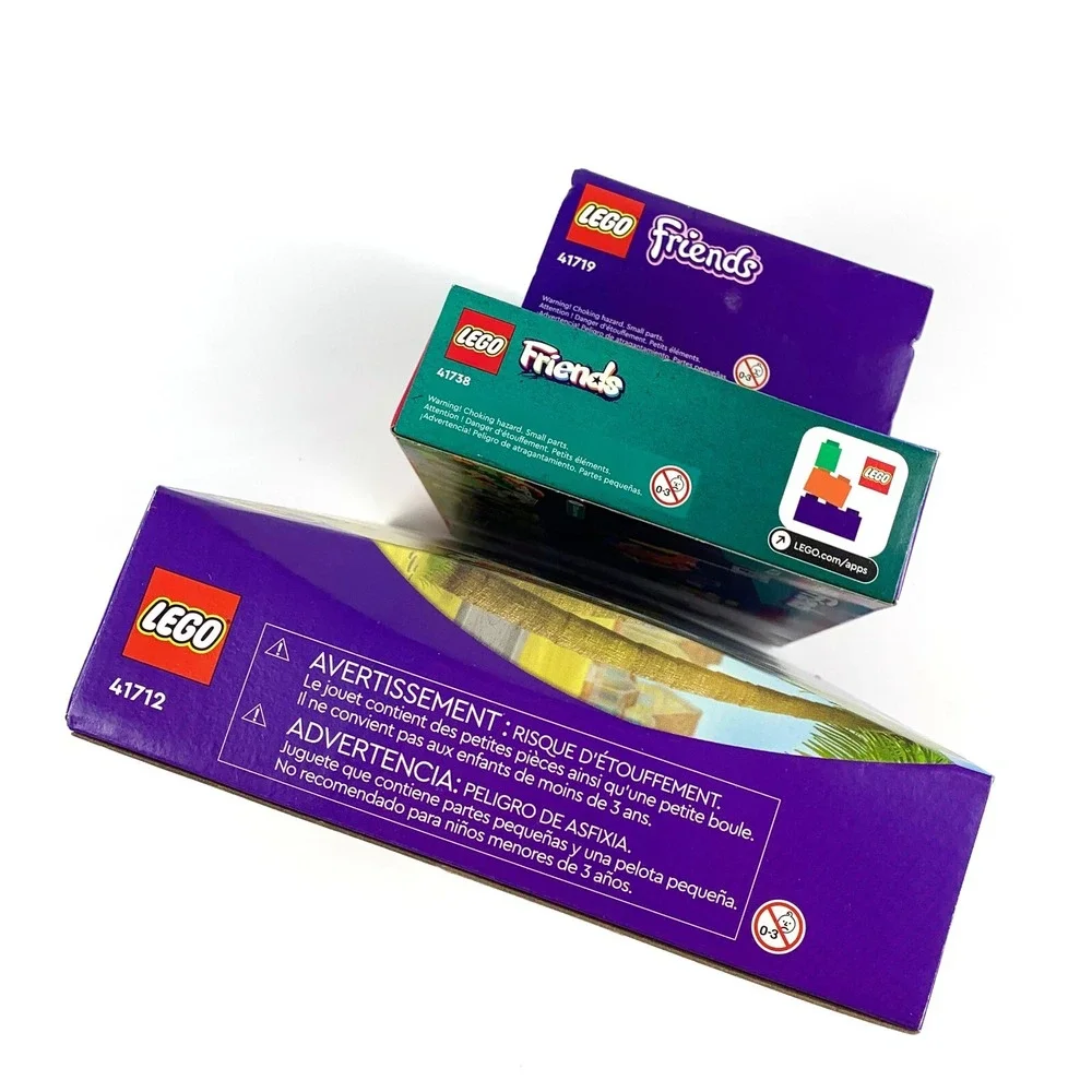 Lego Friends Lot of 3 Sets 41712 Recycle Truck 41719 Fashion‎ Boutique 41738 Dog